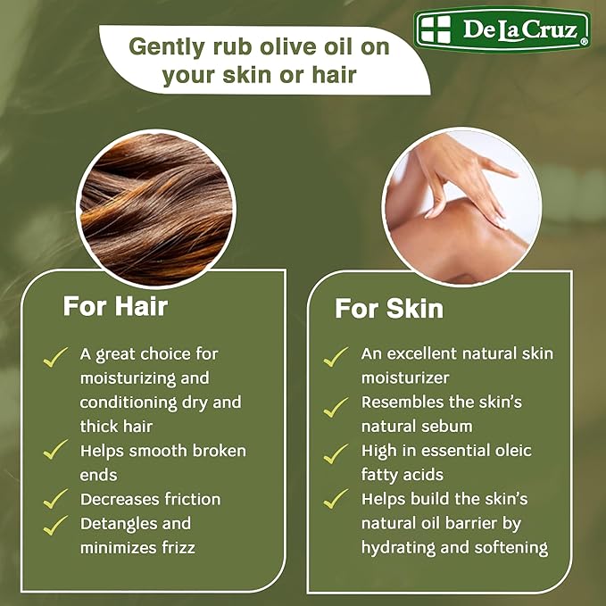 De La Cruz Pure Olive Oil 8 Fl Oz - Image 5