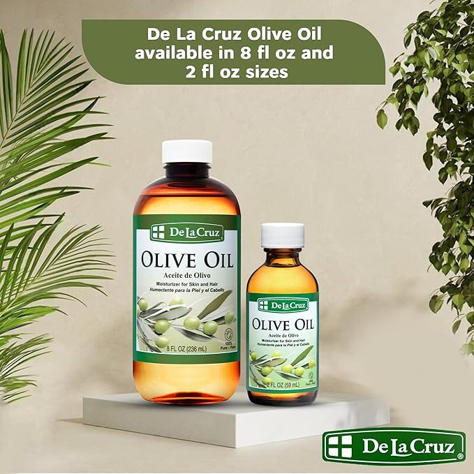De La Cruz Pure Olive Oil 8 Fl Oz - Image 2