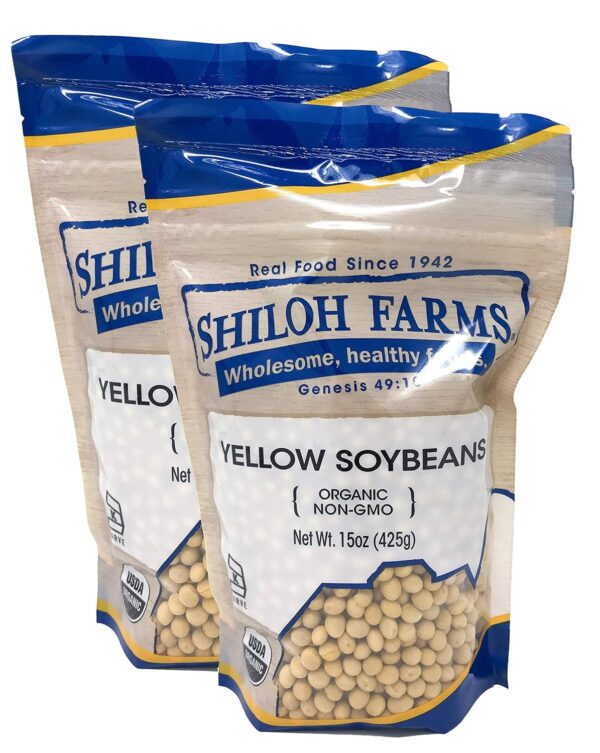 Shiloh Farms Organic Yellow Soybeans 15 oz