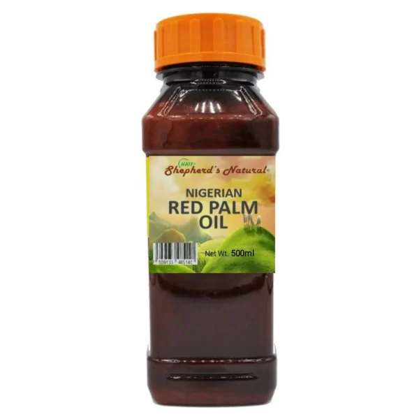 Red Palm Oil 500 ml / 16.9 fl. Oz by HATF's Shepherd's Natural