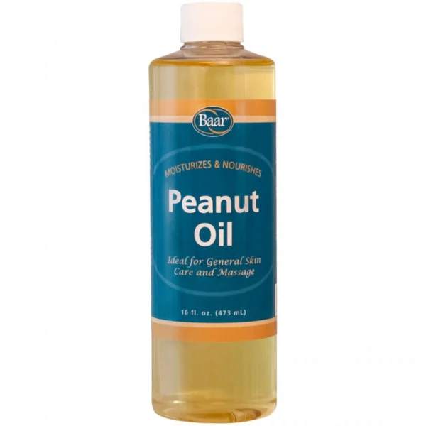 Refined Peanut Oil, 16 oz - Massage Oil