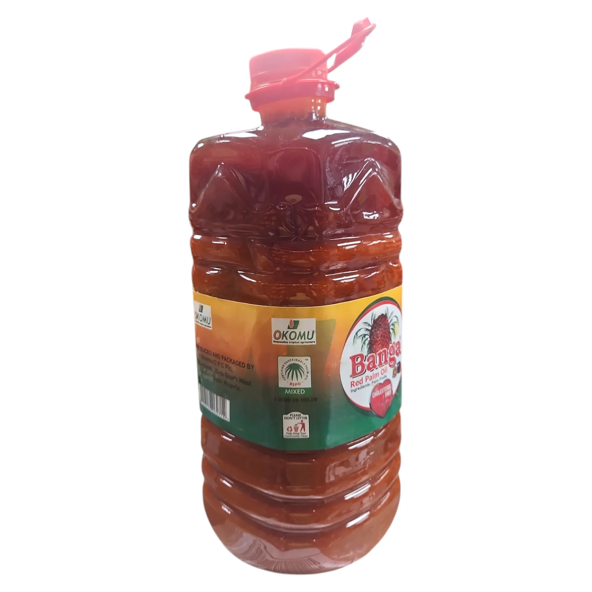 Banga Red Palm Oil, 4 Liters, Cholesterol Free - Image 4