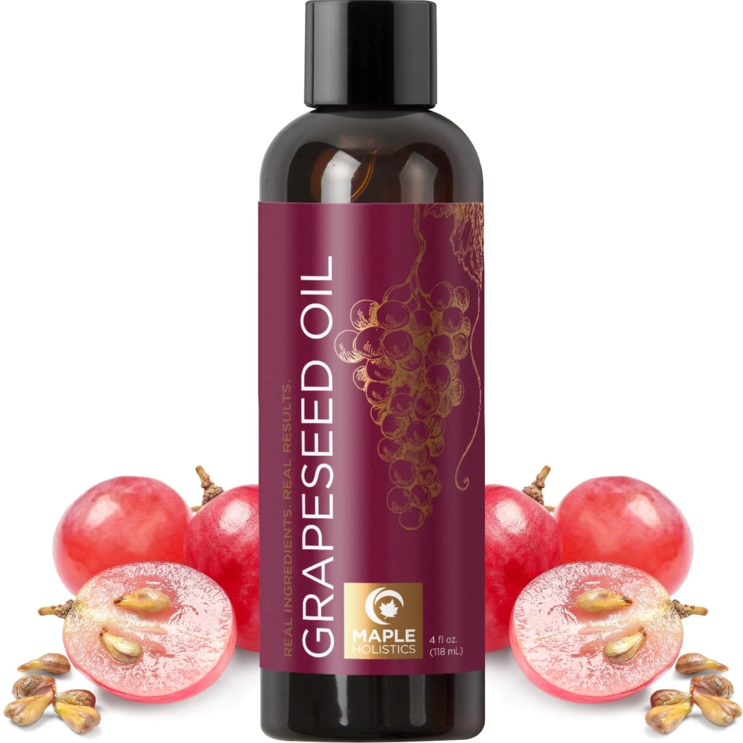 Pure Grapeseed Oil for Skin Care