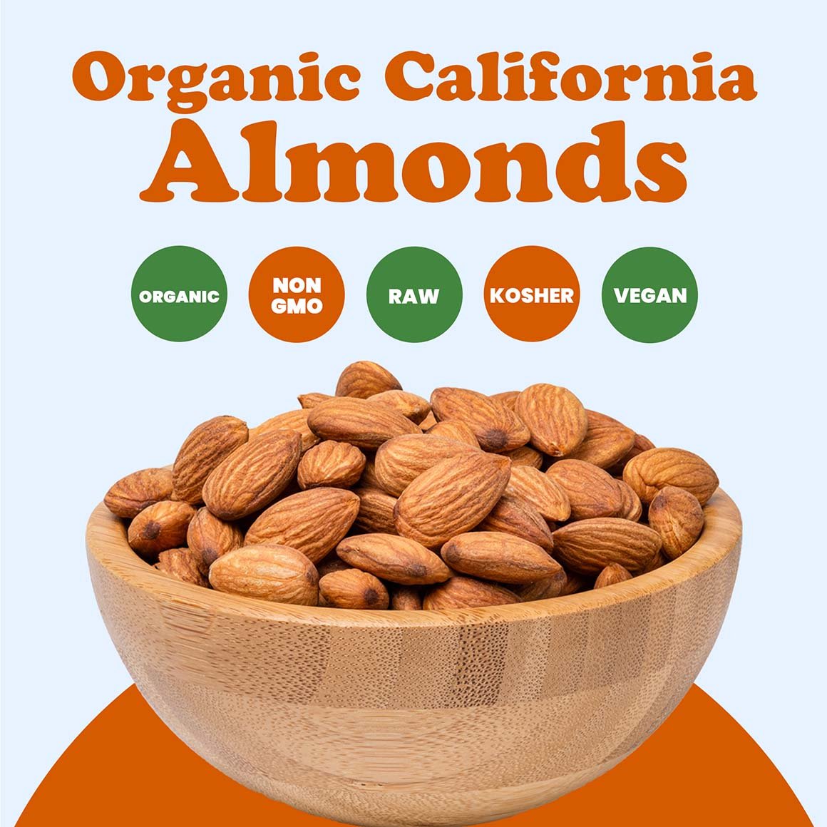 Organic California Almonds - Image 2