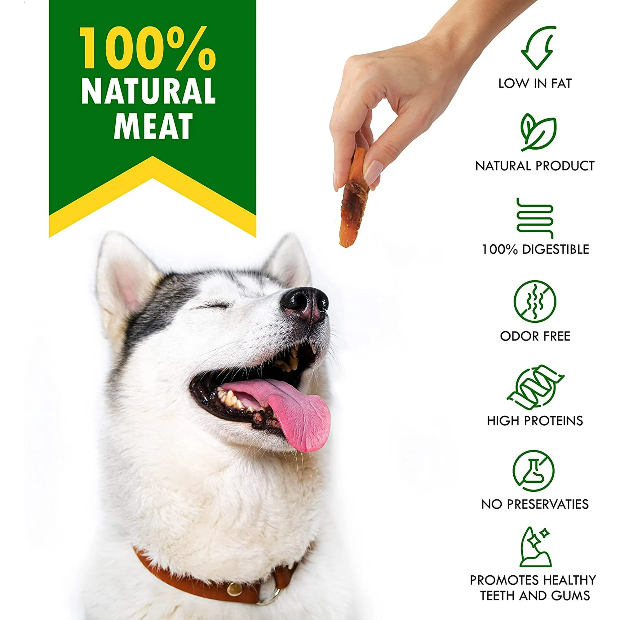 Dog Sweet Potato Wrapped with Chicken & Pet Natural Chew Treats - Image 4