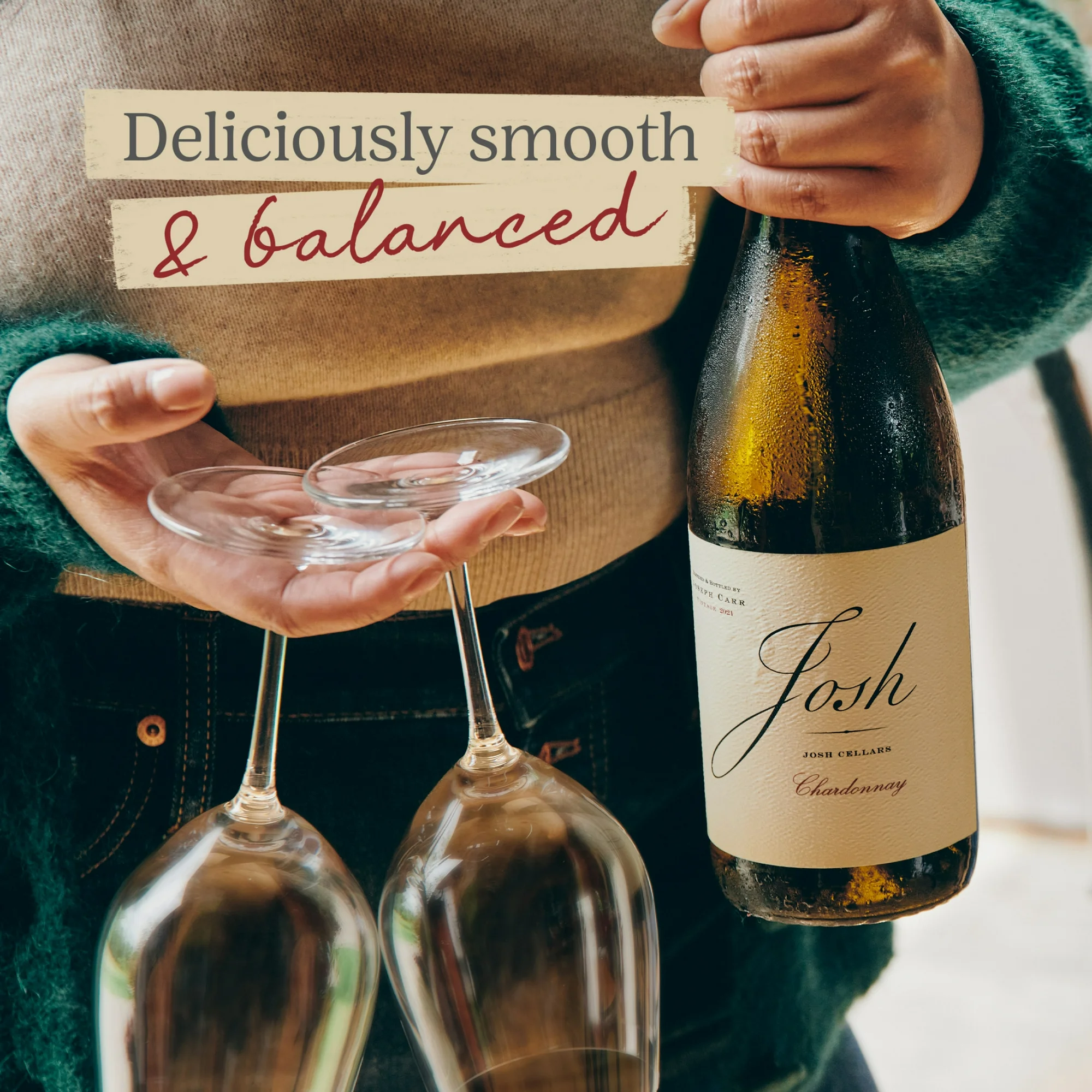 Josh Cellars Chardonnay California White Wine, 750 ml Bottle, 13.50% ABV - Image 2
