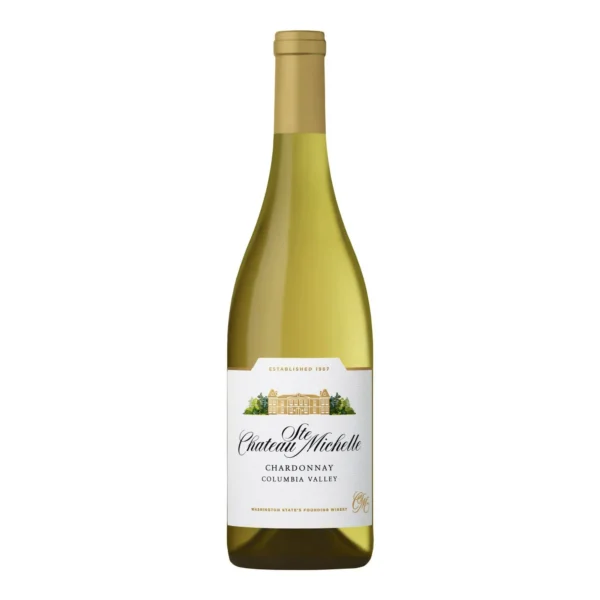 Chateau Ste. Michelle Columbia Valley Chardonnay White Wine, 750 ml Bottle, 13.5% ABV