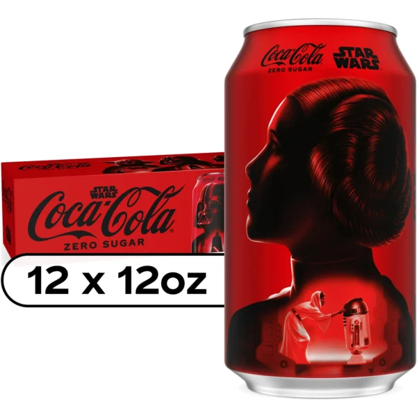 Coke Zero Sugar Diet Soda Soft Drink, 12 fl oz, 12 Pack