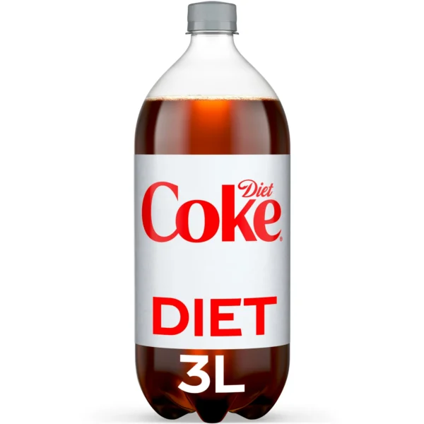 Diet Coke Diet Soda Pop, 3 Liters Bottle