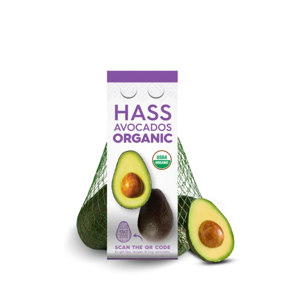 Fresh Organic Bagged Avocados, 3-4 Count