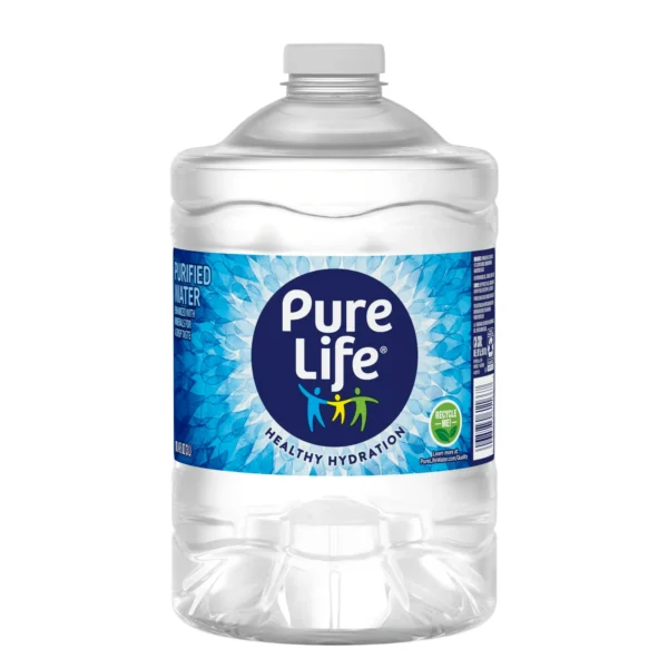 Pure Life Purified Water, 3 Liter, Single Plastic Jug