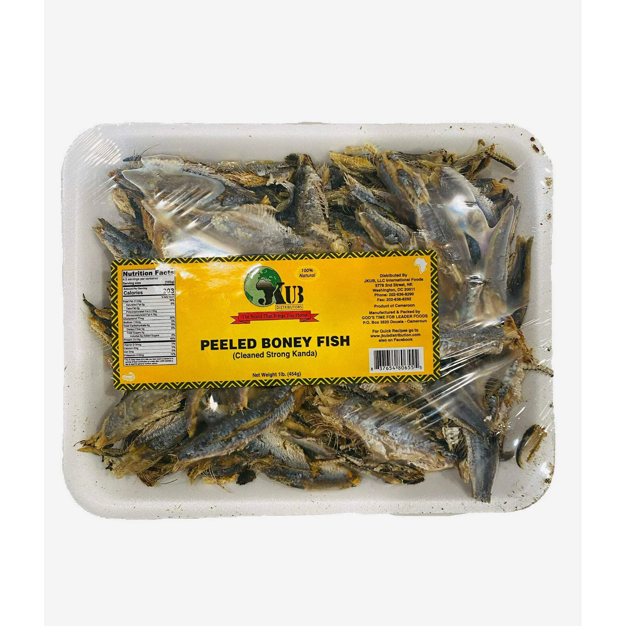 Peeled Boney Fish (Shawa/Bonga) - 8oz, Premium Dried Fish - Image 3