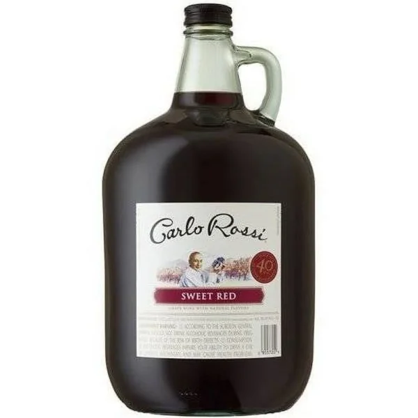 Carlo Rossi Sweet Red Wine, 4L Bottle
